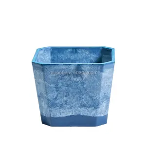 Recycled Cheap in Bulk Eco Friendly Biodegradable Plastic Planters Pots F Series