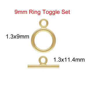 <span class=keywords><strong>A2161</strong></span> Venta caliente 14K oro lleno OT cierre collar pulsera joyería hacer encanto cierre accesorios hallazgos - Product Image 6