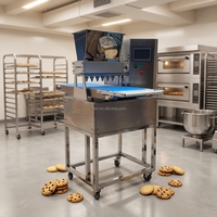 Machine à biscuits en acier inoxydable, machine à biscuits polyvalente avec plusieurs embouts, extrudeuse à pâte commerciale pour boulangerie