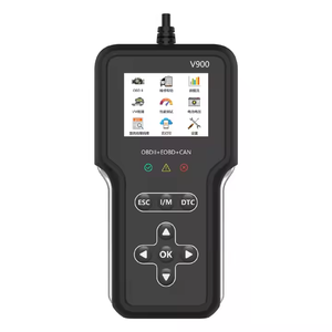 Herramienta V900 <span class=keywords><strong>Obd2</strong></span> para leer y borrar códigos de falla del motor, escáner Universal para coche, herramientas, escáner de diagnóstico para coche - Product Image 1