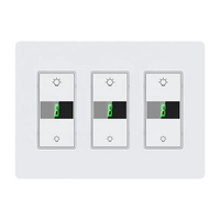 Interrupteur variateur d'intensité lumineuse numérique ETL à 3 voies, variateur intelligent Tuya, interrupteur intelligent compatible avec Siri, Alexa et Google Home