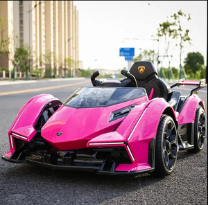 2023 индивидуальный автомобиль Mercedes Orange 4-колесный детский электрический автомобиль 12 В для От 2 до 4 лет прочный пластик с MP3-плеером - Product Image 3