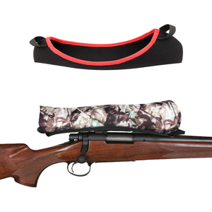 Ngoài trời Trọng lượng nhẹ màu đen Reversible Neoprene <span class=keywords><strong>Deer</strong></span> phạm vi Bìa chiến thuật săn bắn phụ kiện - Product Image 1