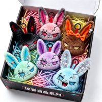Offre Spéciale – Porte-clés en Peluche Personnalisé, Adorable Breloque de Sac en Forme d'Animal en Peluche, Vente en Gros Directe Usine OEM, Cadeau Promotionnel pour Enfants
