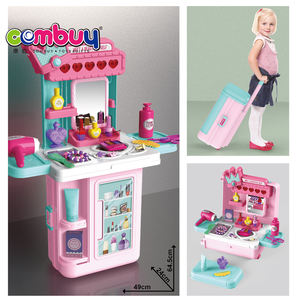 <span class=keywords><strong>Valise</strong></span> à roulettes médicale 4 en 1, avec jeux de rôle pour enfant, ensemble de jouets pour médecins, <span class=keywords><strong>valise</strong></span> électrique - Product Image 4