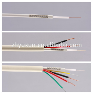 Kabel komposit 75Ohm RG59 + 2C koaksial Mini dalam sistem pengawasan - Product Image 3