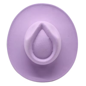 Chapeau en feutre de laine pliant portable polyvalent avec logo imprimé personnalisé - Product Image 6