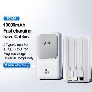 Cargador Portátil Magnético Inalámbrico PD22.5W 10000mAh para iPhone, Batería Externa con Soporte Integrado y Tipo C - Product Image 4