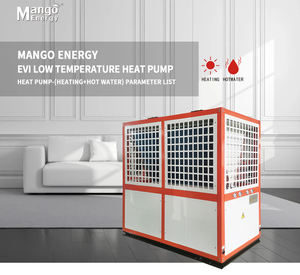 OEM OBM eksi 25 derece EVI hava su ısı pompası ısıtma soğutma sıcak su ticari 50kw-180kw için - Product Image 2