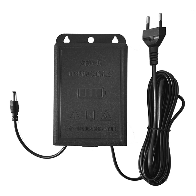 Mini Rainproof Dc Ups 12V2A Battery Backup Portable Wifi Router CCTV Power Monitoring Power Supply With Lithium Battery Adapter