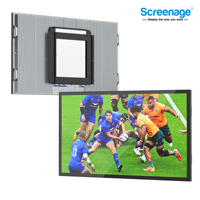 Full-Array Local Dimming Outdoor-TV 43/55/65 Zoll LCD-Display Digitales Poster Energiesparend 2000 CD Helligkeit 3 Jahre Garantie