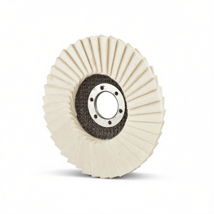 Disques à lamelles Fervi 125 mm pour le ponçage du métal et du bois - Product Image 2