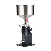 Máquina de Llenado Manual de Escritorio, Mini, Volumen Ajustable, para Líquidos y Agua, Llenadora de Botellas Pequeñas, Certificación CE, Directo de Fábrica