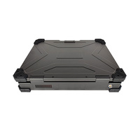 Ordinateur industriel portable en alliage d'aluminium de 15.6 pouces robuste Intel I3 I5 I7 OEM ODM Stock de châssis industriel pour ordinateur portable disponible