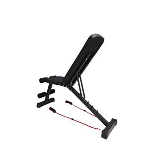 <span class=keywords><strong>Banc</strong></span> <span class=keywords><strong>de</strong></span> musculation réglable unisexe, en plastique et acier durable, pliable, pour l'entraînement - Product Image 3