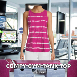 Comfortable <b>Women's</b> Gym Fitness <b>Tank</b> <b>Top</b> Short Breathable Quick Dry Eco-Friendly 100% Cotton Active Wear Casual Style Low Price - Product Image 2