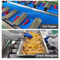Machine de remplissage et d'emballage automatique pour saucisses de Francfort avec peseuse combinée multi-têtes à convoyeur pour sacs