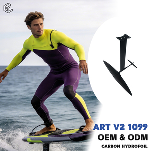 Hydrofoil de surf ART V2 1099 en carbone, aile de foil stable, glisse facile, contrôle facile, surf aérien, équipement de loisirs aquatiques - Product Image 1