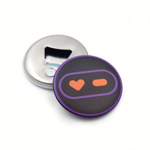 Custom Logo Ref 58Mm Badge Part Magnet <b>Fridge</b> Stickers Bottle Opener - Product Image 2