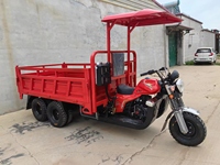 Vente en gros de tricycle motorisé 9 roues 350CC refroidi par eau cargo tuk moto tricycle motorisé à grande puissance