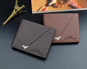 กระเป๋าใส่บัตรเครดิตแบบหนีบเงิน หนัง PU คุณภาพสูง แฟชั่น ขายดี สำหรับผู้ชาย - Product Image 4