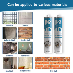 Adhesivo para Paneles <span class=keywords><strong>de</strong></span> Pared <span class=keywords><strong>de</strong></span> PVC, Clavos Líquidos WPC sin Adhesivo, Pegamento <span class=keywords><strong>de</strong></span> Alta Adhesión sin Clavos, SBS Rubber Construction Super Bond, Muestras - Product Image 5