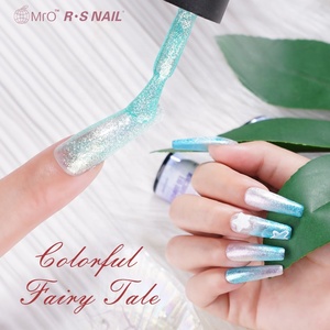 Vernis à ongles en gel, art des ongles, gel OEM, étiquette personnalisée, fantaisie arc-en-ciel, cheval, sirène, non toxique, inodore, tenue de 3 à 4 semaines - Product Image 4