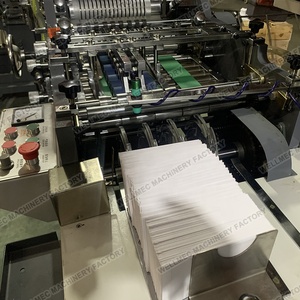 Machine automatique de fabrication d'enveloppes en papier kraft Machine de fabrication de petites enveloppes rouges de poche pour portefeuille <span class=keywords><strong>A4</strong></span> Prix à vendre - Product Image 5