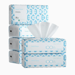 Bulk Bamboo Pulp Facial <b>Tissue</b> <b>Paper</b> 4 Ply 100 Pulls Soft Pack Biodegradable <b>Tissue</b> Supplier - Product Image 1