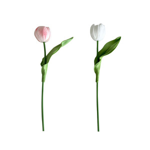Tulipanes Artificiales de 30cm-100cm de Altura, Simulación Natural, Decoración para Bodas y Hogar - Product Image 5