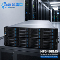 NF5468M5 8 PCIe GPU Server 4U Rackmount Dual Xeon Scalable CPU untuk AI Deep Learning HPC Computing Ready Stock