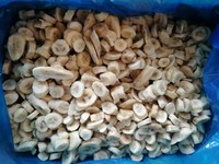 IQF de alta calidad entero congelado plátano dulce en rodajas a granel embalaje de cartón patrón de trozo de coco producto de fruta congelada al por mayor