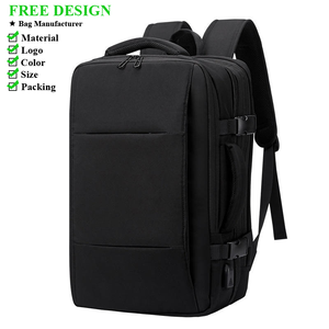 Mochila de Negocios de Alta Calidad, Impermeable, con Carga USB, Expandible, para Viajes, con Ruedas, para Portátil - Product Image 1