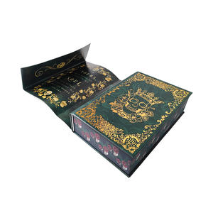 طباعة كتب بغلاف صلب مخصص بكميات كبيرة مع ورق ذهبي وحواف مرشوشة وطباعة أوفست وتجليد مثالي وغلاف ورقي مع غلاف خارجي - Product Image 1