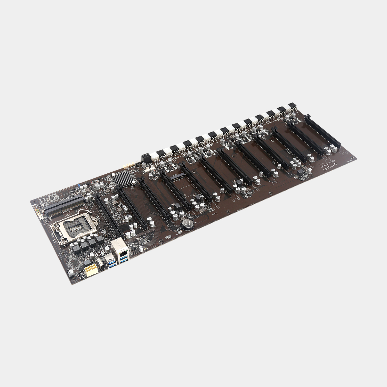 Новый 12GPU 12pcie 12 видеосервер корпус материнская плата для B250 D12P D3 материнская плата разъем LGA 1151 DDR3L десктопная материнская плата