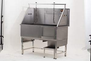 Lüks paslanmaz çelik <span class=keywords><strong>PET</strong></span> elektrik kaldırma lavabo köpek bakım duş banyo küvet demir inşaat banyo kullanımı için - Product Image 4