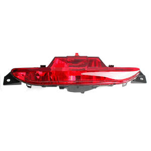Feu arrière antibrouillard Peugeot 208 2012-2019, pièce de rechange LED, matériau ABS, couleur rouge - Product Image 2