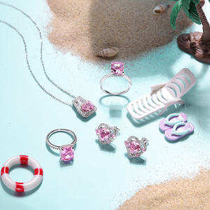 Anillo de Mujer Happy Hoilday Dylam Fine Fashion, Plata de Ley 925, Sin Deslustre, Sin Decoloración, Anillo de Bodas con Circonita 5A 8A, Bañado en Rodio y Oro de 18K - Product Image 1