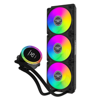 Nouveau Style Cpu Refroidisseur D'eau PC Kit De Refroidissement Par Eau PC Cas Liquide CPU Refroidisseur 360mm Refroidissement Par Eau avec Affichage TEMP En Temps Réel