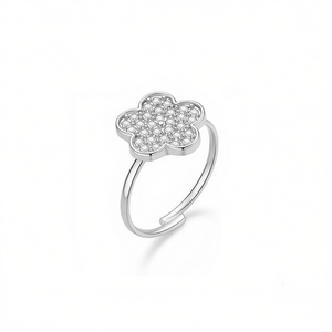 Bague tendance avec zircone A0127 pour femmes, bijoux de haute qualité - Product Image 3