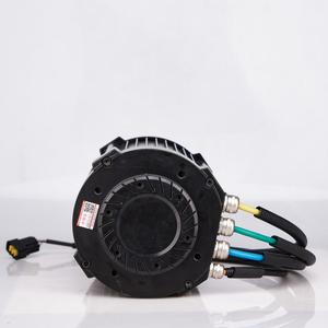 Moteur synchrone à aimants 145-130 à haut rendement 7000W, moteur BLDC haute puissance pour moto, moteur PMSM 145-130 à entraînement central - Product Image 4
