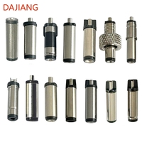 DAJIANG fabricant 5.5mm * 2.5mm prise d'alimentation cc connecteur Jack 5521 nickelé 5525 noir plastique Audio TV 5.5*2.1mm cuivre