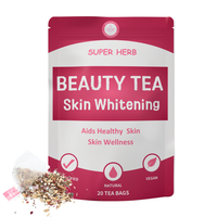 Vente chaude Femme Corps Peau Glow Detox Thé Blanchiment De La Peau Thé Beauté De La Peau Thé