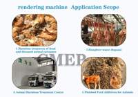 Machine de rendu par lots CMJ-1 1.0 brevetée avec chaudière en acier Q345R pour la fabrication de poudre de protéines animales