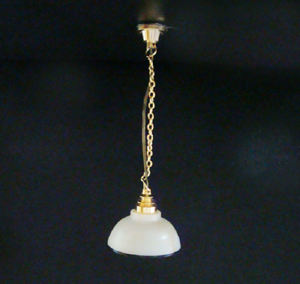 Lámpara de Techo LED en Miniatura para Casa de Muñecas 1/12, Sistema de Batería, Juguetes Hechos a Mano para Decoración de Casa de Muñecas - Product Image 2