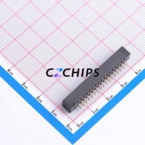 JN2.0 HX แบบดั้งเดิม-2X17P ZZ ชิ้นส่วน H5.7ทะลุรู (THT),P = 2มม. วงจรรวมชิป PMIC - Product Image 2