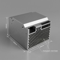 Caja Metálica Personalizada de Acero/Acero Inoxidable/Aluminio con Recubrimiento en Polvo para Fabricación de Maquinaria, Corte Láser y Plegado