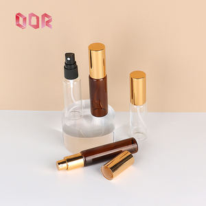 Wholesale Food Grade 30ml Round Amber Clear Glass Roll on Bottle For Cosmetic Skin Care <b>Perfume</b> Essential <b>Oil</b> Spray Glass Bottle - Product Image 6
