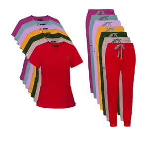 Set di Divise Mediche Personalizzate per Donne, con Logo Personalizzato, Disegnate a Mano, per Ospedali e Cliniche - Product Image 1