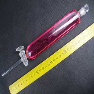 Entonnoir de séparation cylindrique, 250 ml, équipement de laboratoire chimique, verrerie, consommables de laboratoire. - Product Image 1